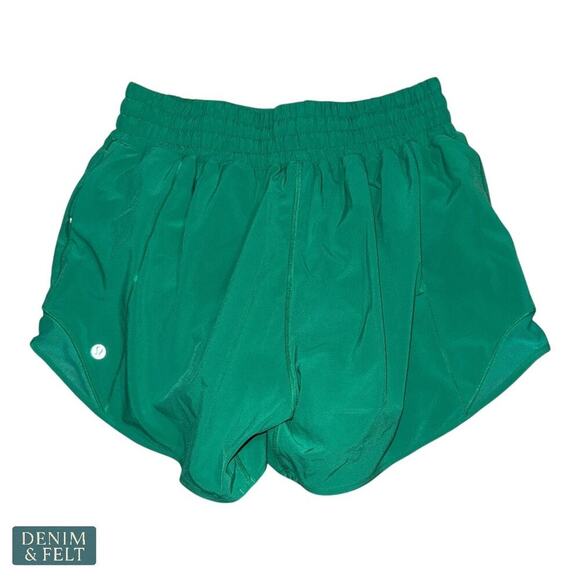 Lululemon Track That High-Rise Lined Short 3” Kelly Green Size 4 🌿🏃‍♀️ - Picture 7 of 16